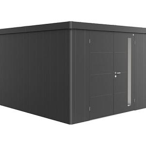 berging Neo 4C dubbele deur, donkergrijs-metallic