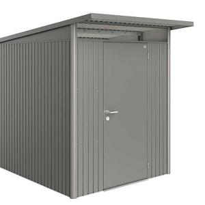 Berging AvantGarde Gr. A2 kwartsgrijs -metallic Standaard deur