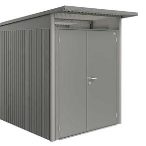 Berging AvantGarde Gr. A4 kwartsgrijs-metallic Dubbele Deur smal