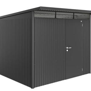 Berging AvantGarde Gr. A7 donkergrijs -metallic Standaard deur