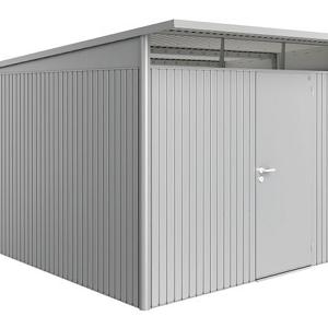 Berging AvantGarde Gr. A8 zilver -metallic met Standaard deur