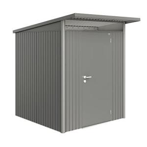 Berging AvantGarde Gr. A1 kwartsgrijs-metallic Standaard deur