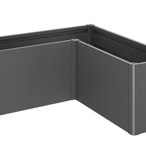 Kweekbed Belvedere MIDI Gr. L150 donkergrijs-metallic