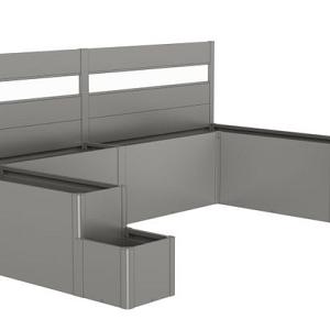DaVinci Plantenbaksysteem variant 2 kwartsgrijs-metallic
