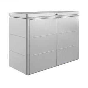 Highboard 160 zilver metallic