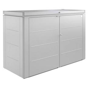 Highboard 200 zilver metallic