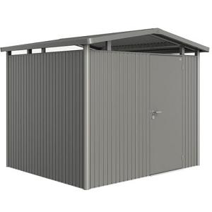 Berging Panorama Gr. P3 kwartsgrijs metallic met standaard deur