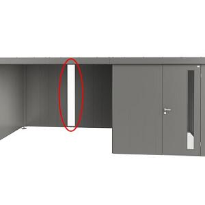 Lichtpaneel voor Zijdak voor berging Neo kwartsgrijs-metallic