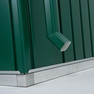 Regenpijpset voor Europa donkergroen