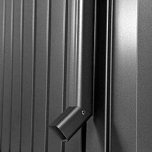 Regenpijpset voor AvantGarde donkergrijs-metallic 2 Stk.