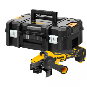 DEWALT Haakse slijper 18V XR 125mm (in TSTAK koffer, zonder accu en lader)