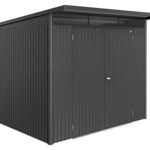 Berging AvantGarde ECO Gr. A6 donkergrijs-metallic Dubbele Deur