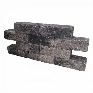 Catrock getrommeld 31x11,5x10 cm Grijs/Zwart