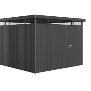 Berging HighLine Gr. H6 donkergrijs met., Standaard deur