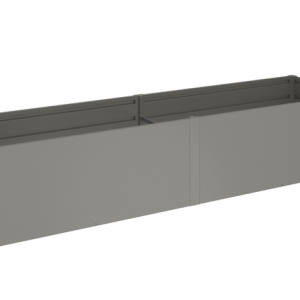 MoestuinBox Gr. 4x1 kwartsgrijs metallic