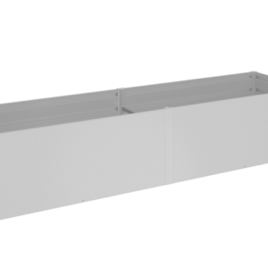 MoestuinBox Gr. 4x1 zilver-metallic