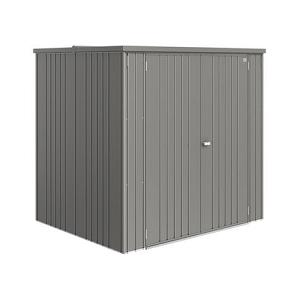 Tuinkast  190 LARGE kwartsgrijs metallic