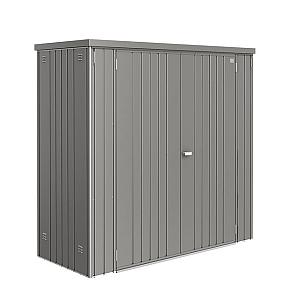 Tuinkast Gr. 190 kwartsgrijs metallic