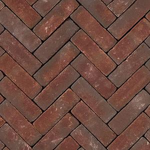 UDF60 Ruston * Ongetrommeld paars rood bezand