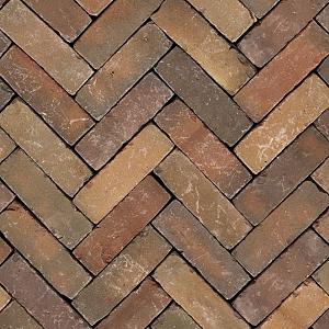 UDF60 Varia WS Getrommeld geel rood bont onbezand