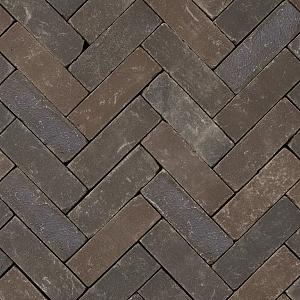 UDF60 Doris Getrommeld donkerbruin bezand