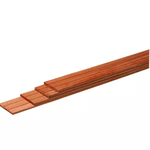 Hardhouten geschaafde plank 1,6 x 9 x 180 cm FSC
