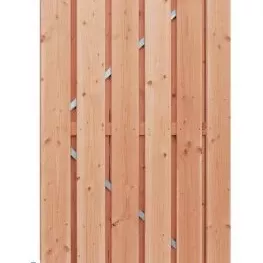 Redvision geschaafde plankendeur op verstelbaar stalen frame, 16 mm, 100 x 195 cm.