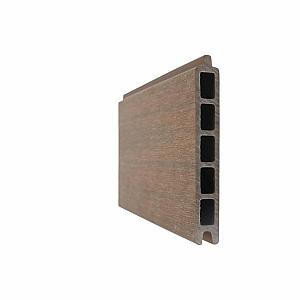 Ontdek de NewTechWood Co-Extrusie Composiet Schermplank 2,1 x 15 x 180 cm in Teak: Duurzaam en Stijl