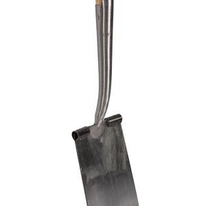 Talen Tools – Spade – Met hals – Blank geslepen – Met opstapje – Essenhouten steel – 76 cm