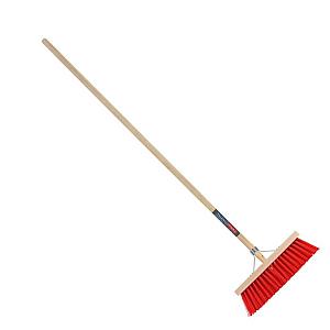 Talen Tools – Bezem – Nylon – 35 centimeter – Houten steel – 140 centimeter
