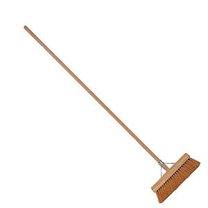 Talen Tools – Kamerveger – Kokos – 30 centimeter – Houten steel – 150 centimeter