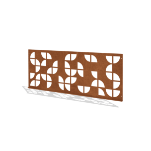 Cortenstaal sierhekwerk G 149 x 60 cm