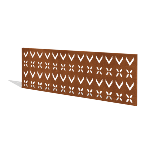 Cortenstaal schutting H paneel V 180 x 63,3 cm