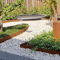 <p><strong>Een subtiele scheiding met karakter: Cortenstalen borderranden</strong></p>

<p>Stel je een tuin voor waarin elke grens en overgang niet alleen functioneel is, maar ook een esthetisch hoogstandje. Cortenstalen borderranden bieden precies dat: een perfecte balans tussen schoonheid en betaalbaarheid. Ze vormen een elegante afscheiding tussen tuinbedden, paden en gazons, en geven je tuin een natuurlijke, warme uitstraling die met de tijd alleen maar mooier wordt.</p>

<p>Deze borderranden zijn verkrijgbaar in diverse uitvoeringen, waardoor je altijd een ontwerp vindt dat aansluit bij jouw stijl en wensen. Of je nu kiest voor een strakke, rechte rand of een meer organische, vloeiende vorm &ndash; er is altijd een optie die past bij jouw tuinontwerp. Ze zijn verkrijgbaar in verschillende hoogtes en diktes, zodat je ze kunt aanpassen aan de gewenste afscheiding en uitstraling.</p>

<p>Wat deze borderranden extra aantrekkelijk maakt, is de betaalbare prijs zonder concessies te doen aan kwaliteit en look. Ze zijn stevig, duurzaam en ontwikkelen een karaktervolle patina die de tijd doorstaat. Bovendien passen ze perfect bij moderne, landelijke en industri&euml;le tuinen, omdat ze een rustieke charme uitstralen die nooit uit de mode raakt.</p>

<p>Cortenstalen borderranden zijn meer dan alleen praktische afscheidingen; ze zijn een decoratief element dat je tuin een gestructureerde en toch natuurlijke uitstraling geeft. Ze vormen de perfecte finishing touch voor een verzorgde en harmonieuze buitenruimte, die jarenlang meegaat en met de seizoenen meegroeit.</p>
