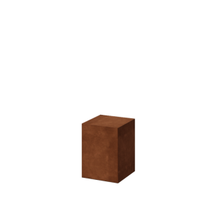 Cortenstaal sokkel Ohio 30 x 30 x 40 cm