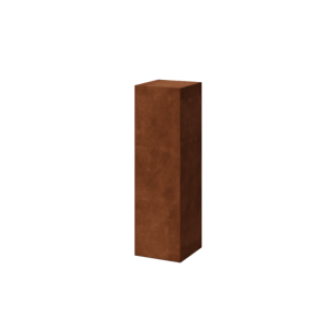 Cortenstaal sokkel Ohio 30 x 30 x 100 cm