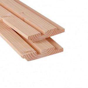 Douglas geschaafd rhombusprofiel 2,7 x 14,5 x 500 cm, onbehandeld.