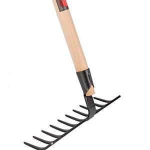 Talen Tools – Tuinhark – 10 tanden – Gesmeed – 25 cm – Zonder steel