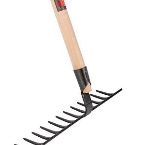 Talen Tools – Tuinhark – 12 tanden – Gesmeed – 30 cm – Zonder steel