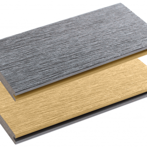 WPC 2,25 × 13,8 × 400 cm Fiberdeck Vintage Lunar Grey / Cedar – Duurzame terrasplanken met tijdloze 