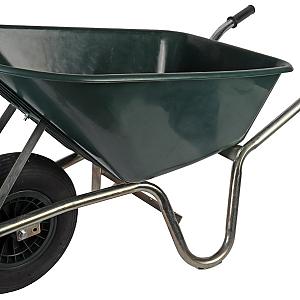 Talen Tools – Kruiwagen – Stevig kunststof – Groen – 100 liter