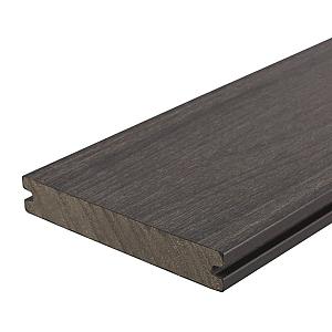 WPC 2,25x13,8x400 cm Fiberdeck Premium plank massief Dark Grey – Duurzaam en stijlvol voor elk buite