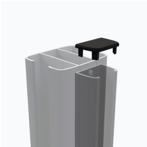 Boston Wand hoekprofiel L-190cm RAL7016