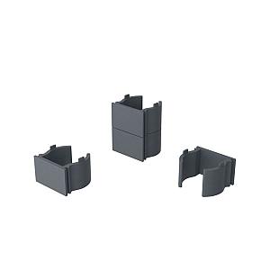 Boston plastic wedges 15mm (66pcs) RAL7016