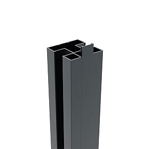 Boston alu H paal 7,5x7,5x240 cm