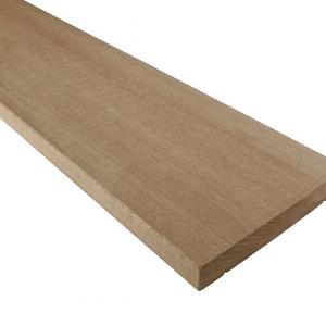 Kapur  2,7x19x396 cm v-groeven plank Premium