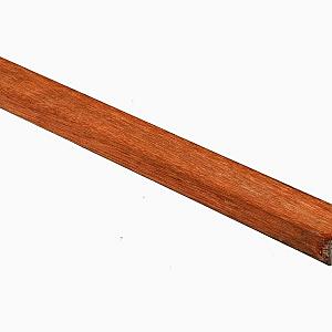Bangkirai balk glad  Premium 2,2x4,5x335 cm bruin