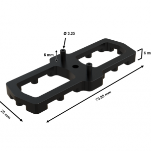 Cobra Air spacer voor Hybride clips 100 stuks  + afstandhouder 4 stuks, voegbreedte 3-4-5-6 mm