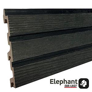 Eva-Last Coal Black FSC Apex composiet blinde gevelbekleding Stripes S