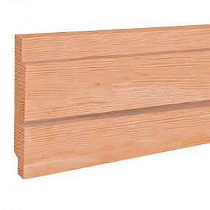 Elephant dubbele rhombus gedroogd Douglas PEFC – Premium gevelbekleding 2,7x12,9(14,5)x400 cm